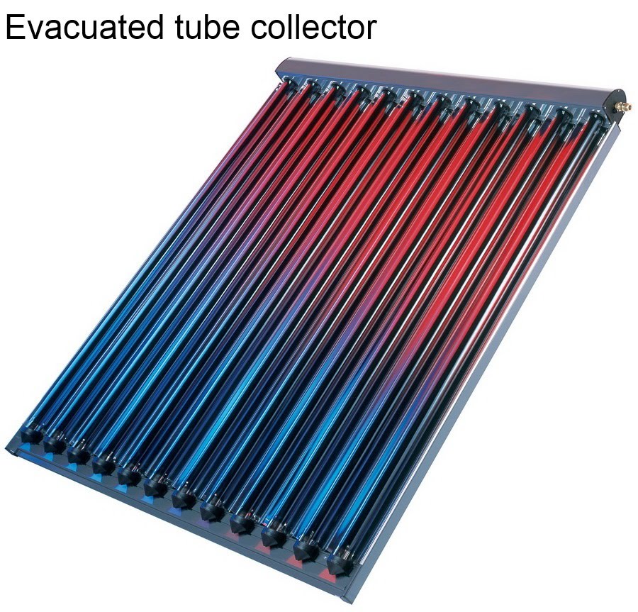 evacuated tube solar collectors